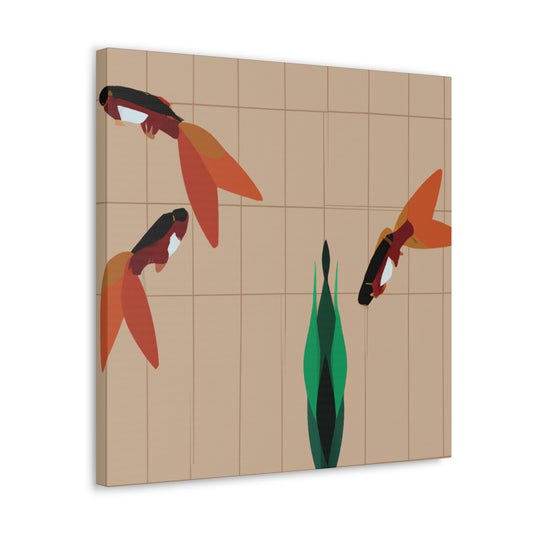 Swordtail's Minimalism - Canvas