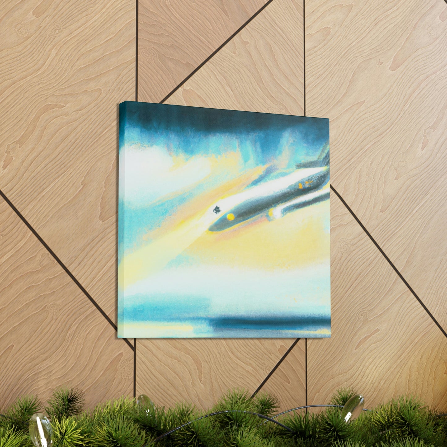 "Flight in Simplicity" - Canvas