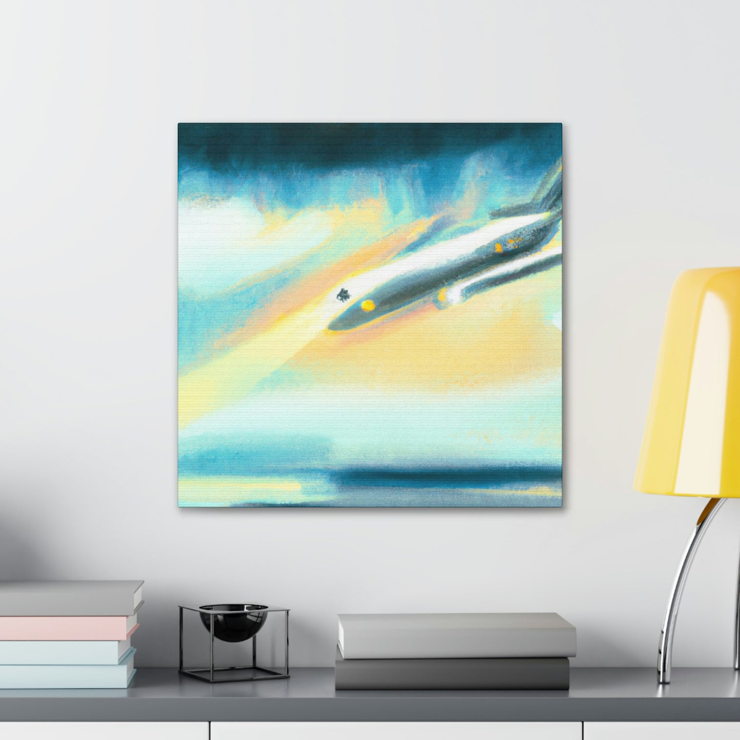 "Flight in Simplicity" - Canvas