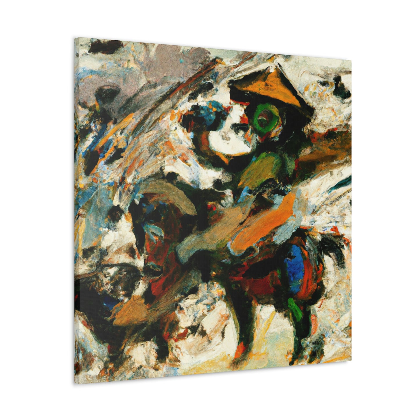 Gunner in Expressionism - Canvas