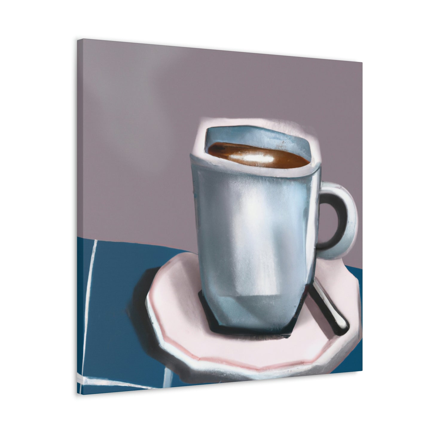 Cup of Joyful Coffee - Canvas