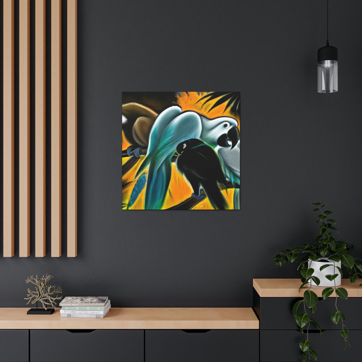 Macaw Mirage Surreal - Canvas