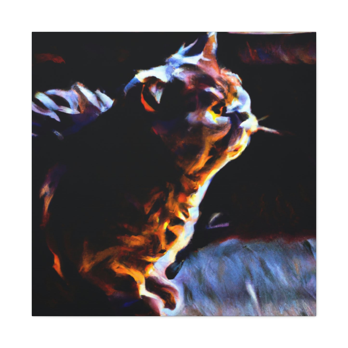 British Shorthair Reflection - Canvas