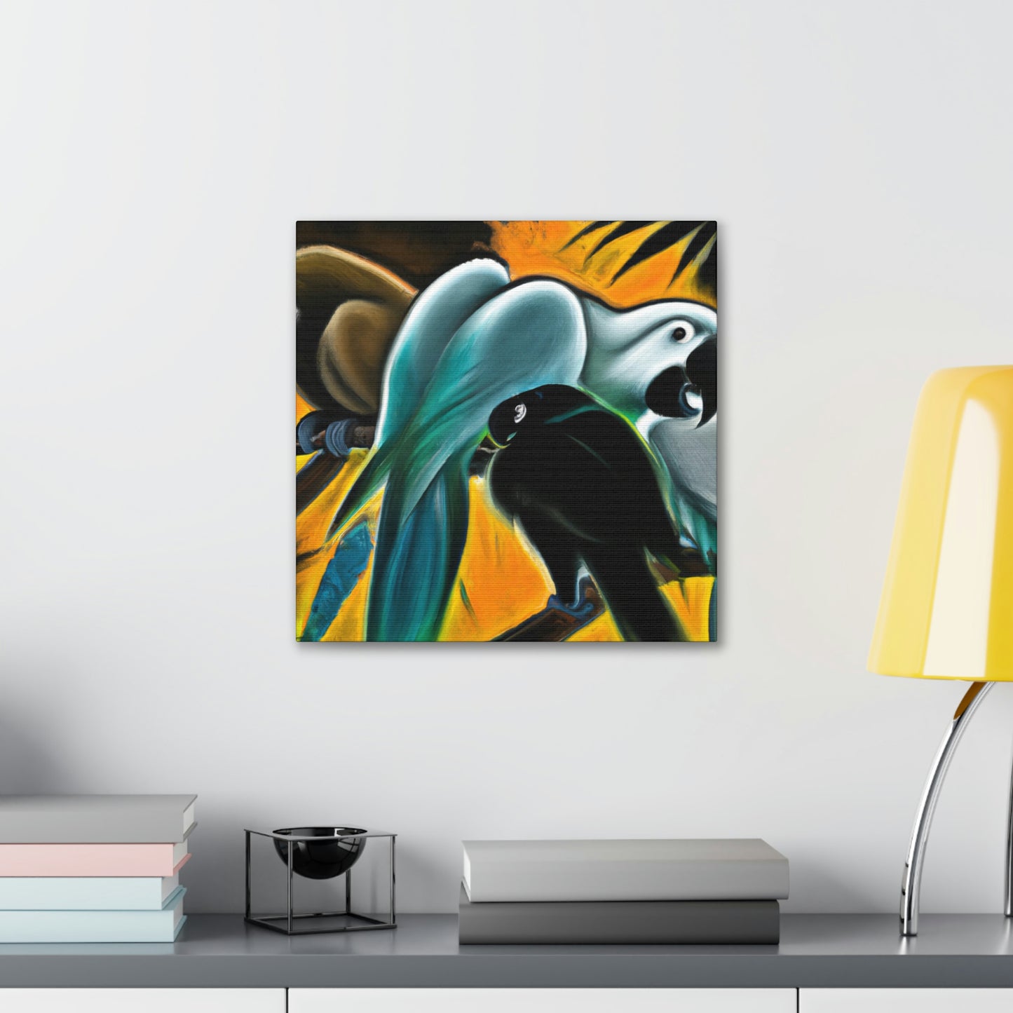 Macaw Mirage Surreal - Canvas