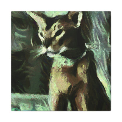 "Abyssinian in Expressionism" - Canvas