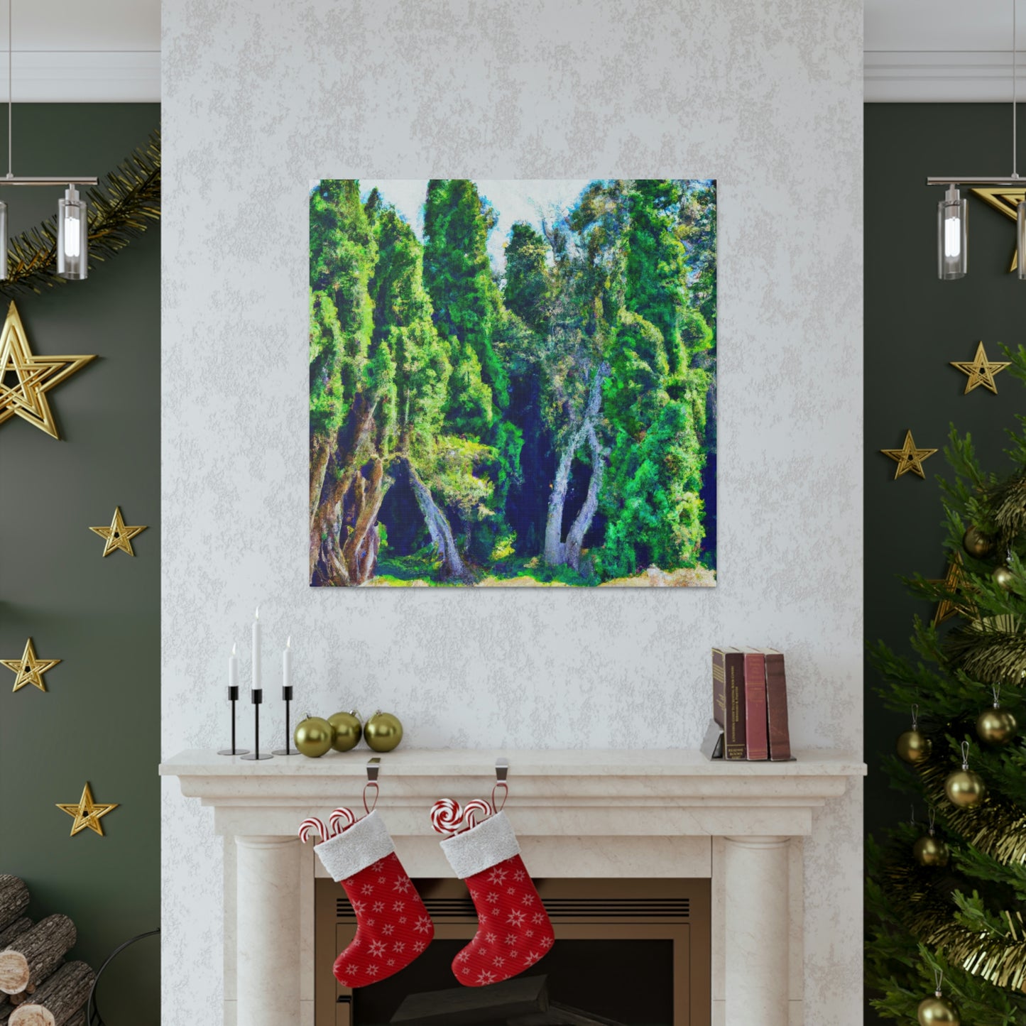 Cypress Haunting Beauty - Canvas