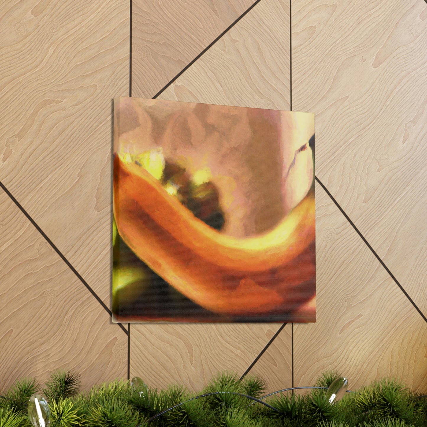 "Bananna in Art Nouveau". - Canvas