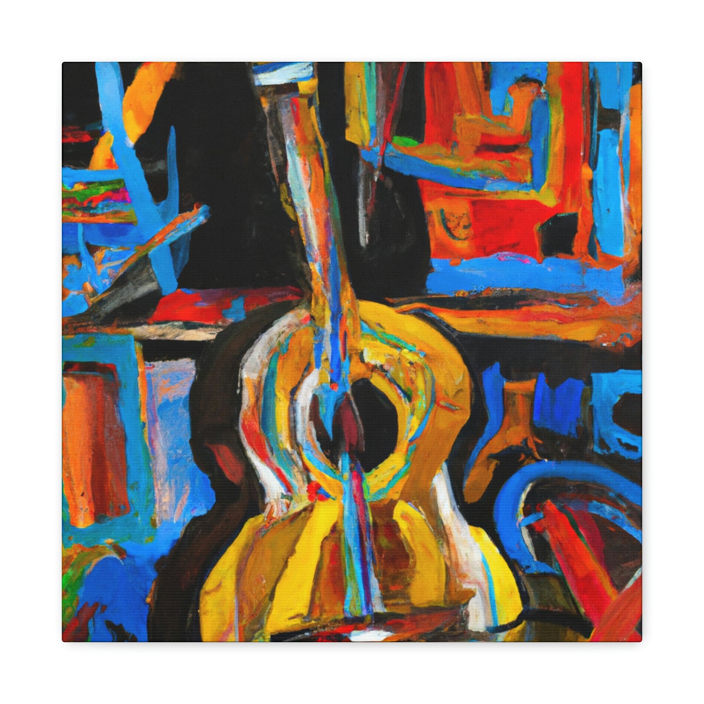 "Harmony in Melody Strum" - Canvas