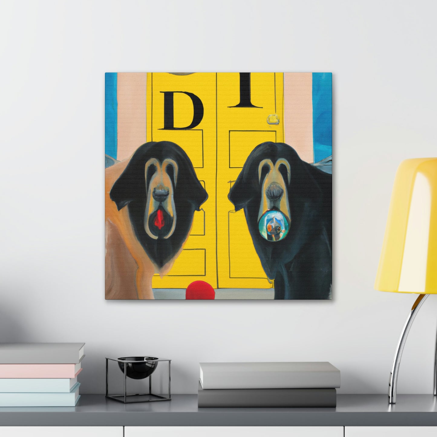 Tibetan Mastiff Opulence - Canvas