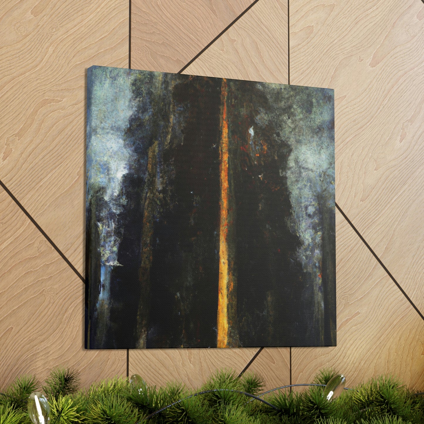 "Sequoia in Moonlight" - Canvas