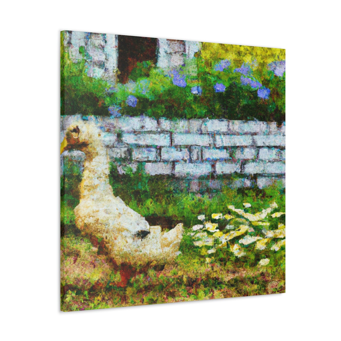 "Quacking by the Water" - Canvas