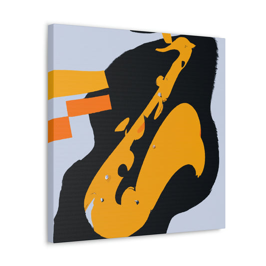 Sax and Simplicity. - Canvas