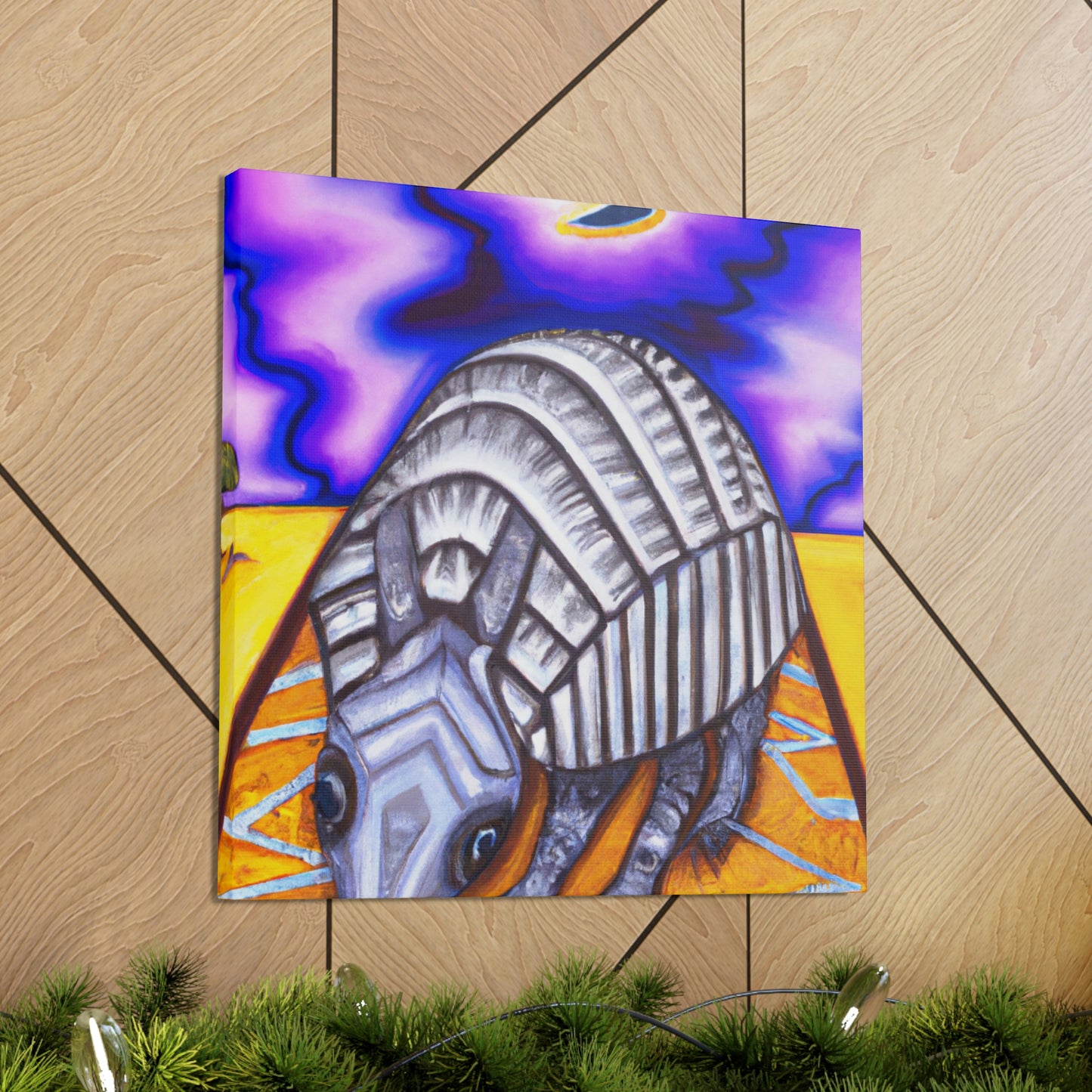 Armadillo in Deco - Canvas