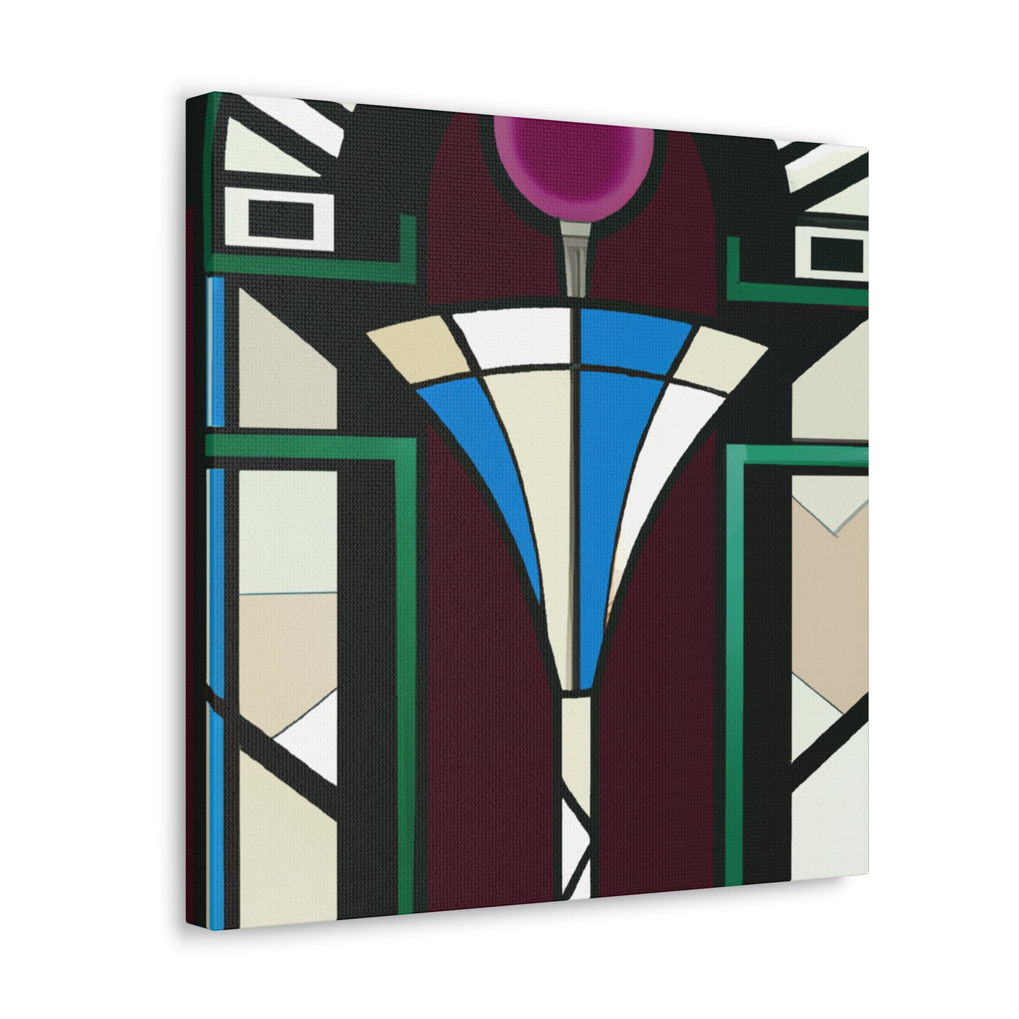 "Gleaming Wine Chalice" - Canvas