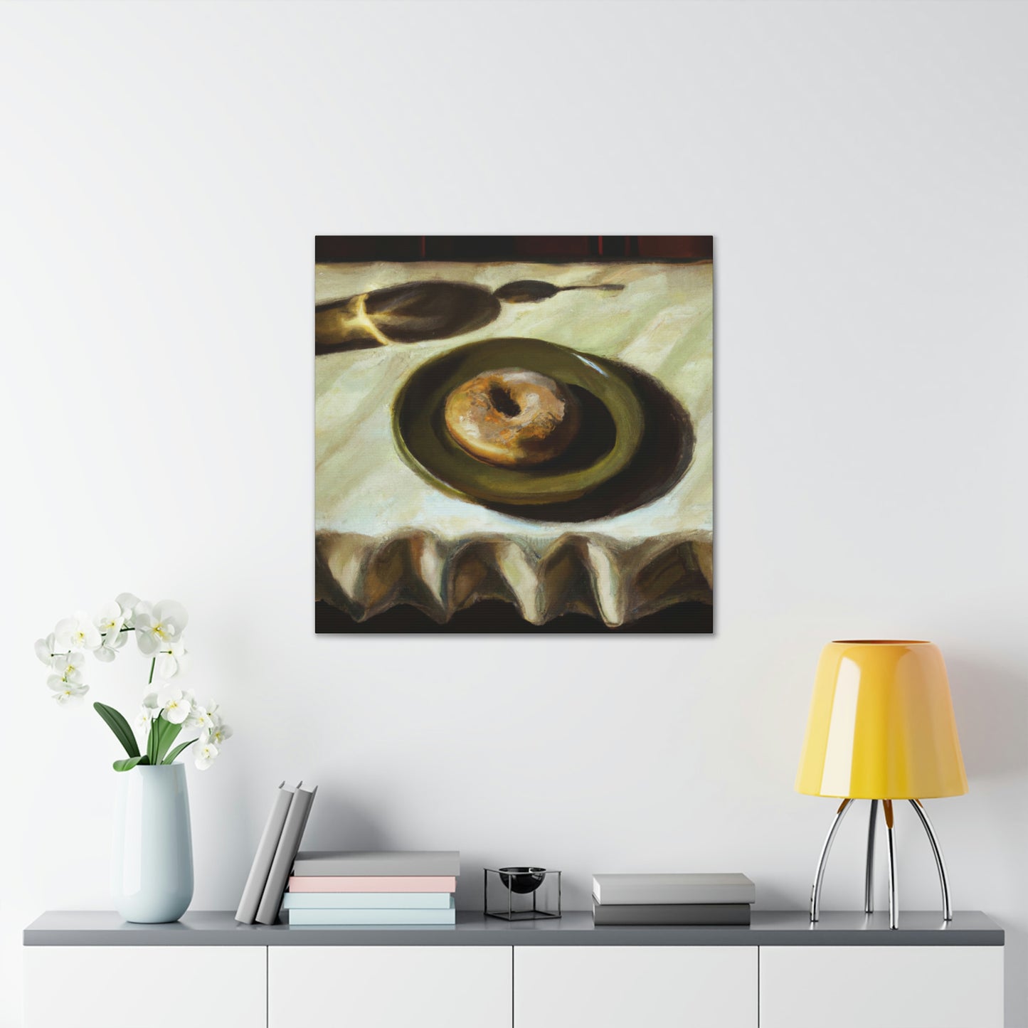 A Sweet Delightful Doughnut - Canvas