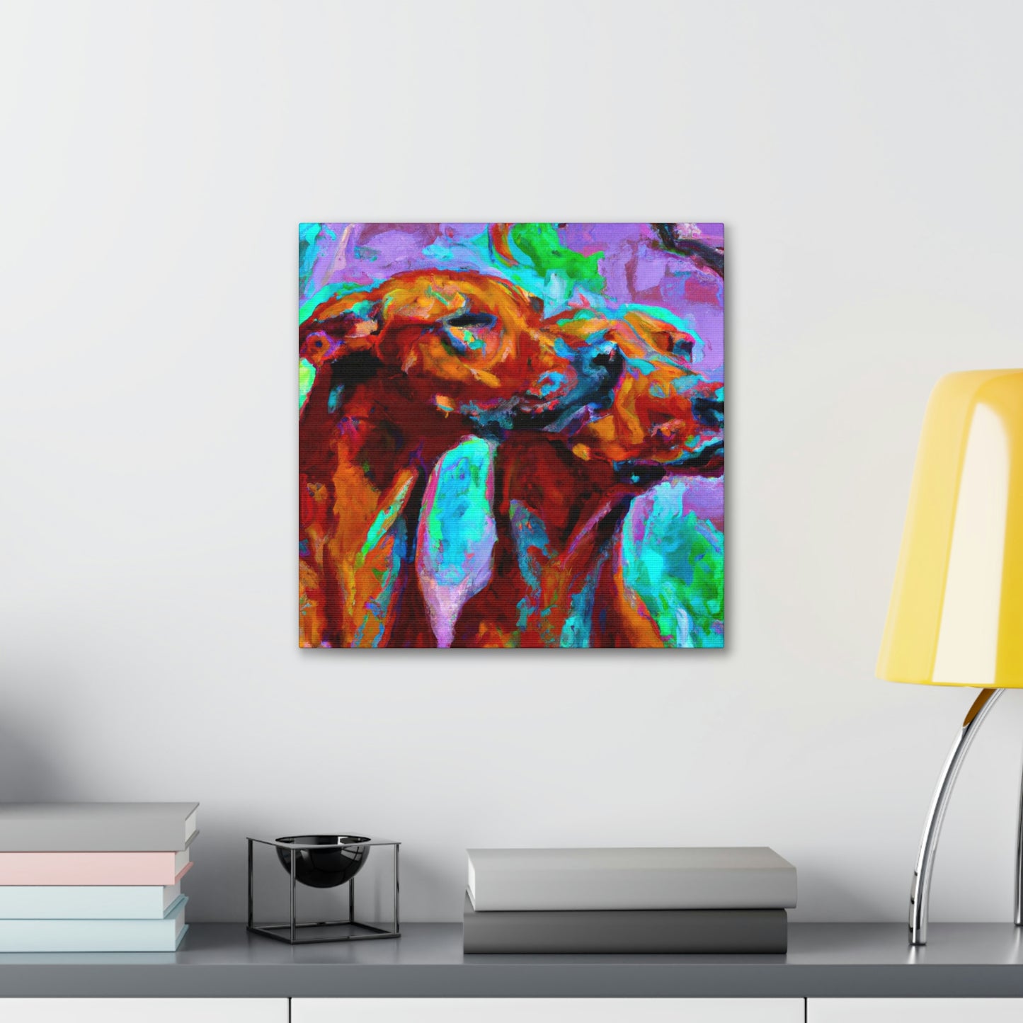 Rhodesian Ridgeback Reflection - Canvas