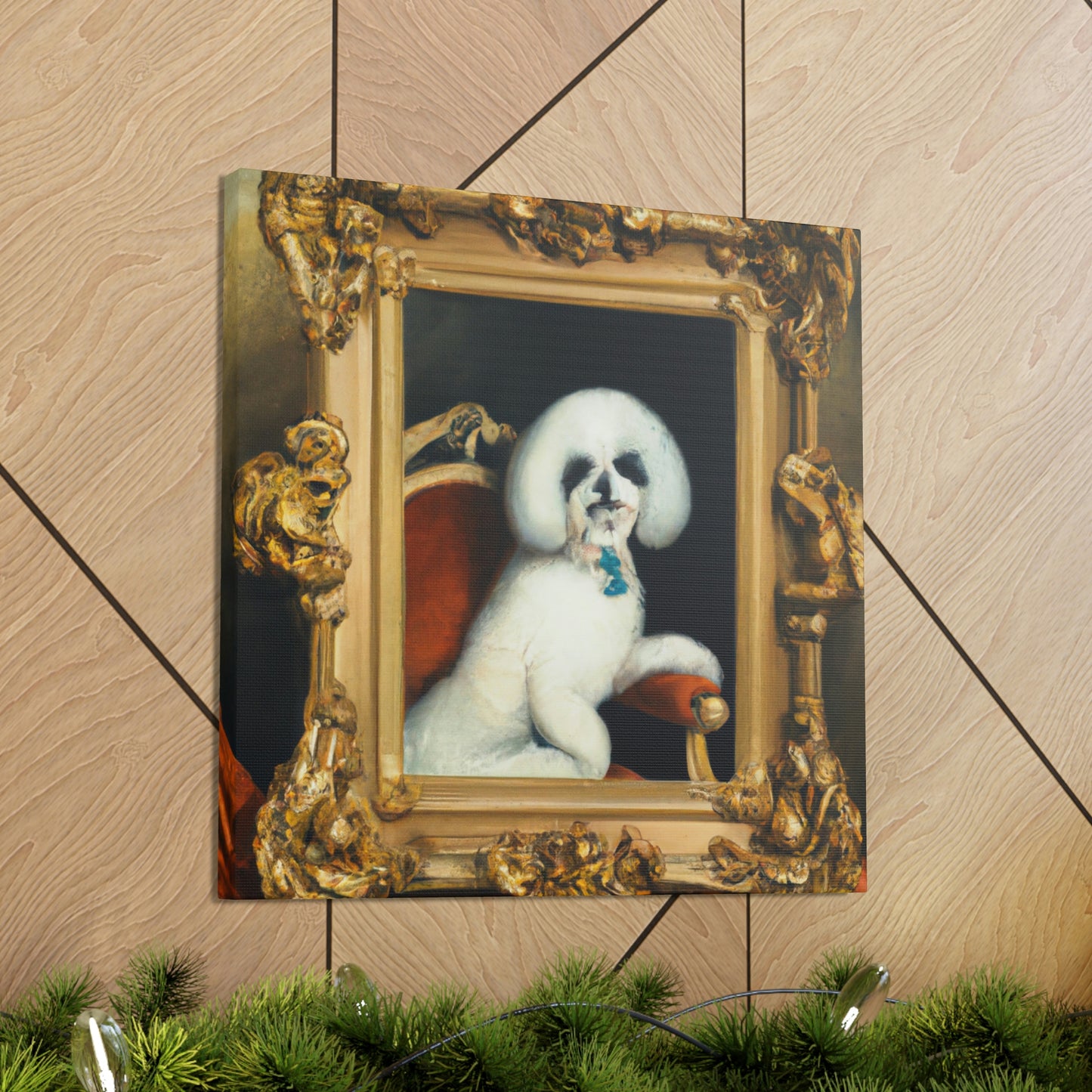 "Bichon Frise Adored" - Canvas