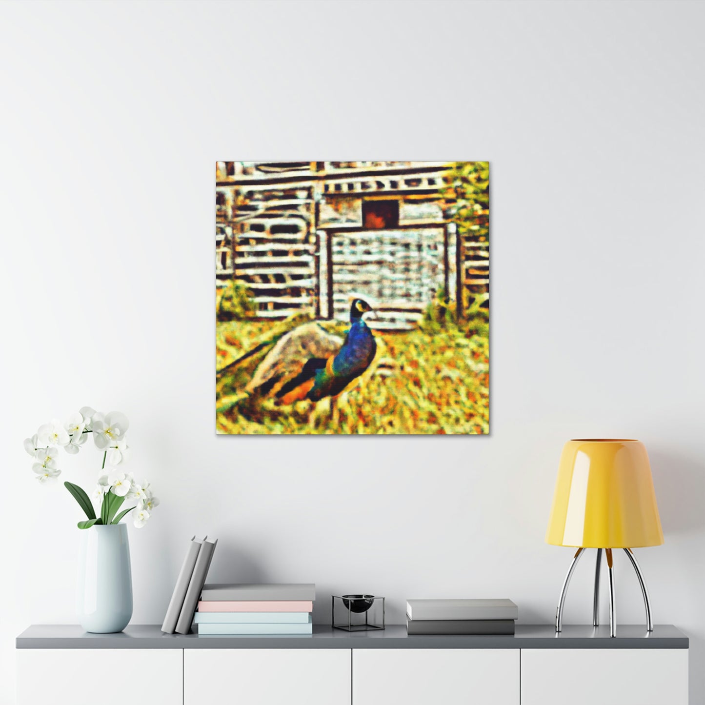 "Peacock Pomp and Pride" - Canvas