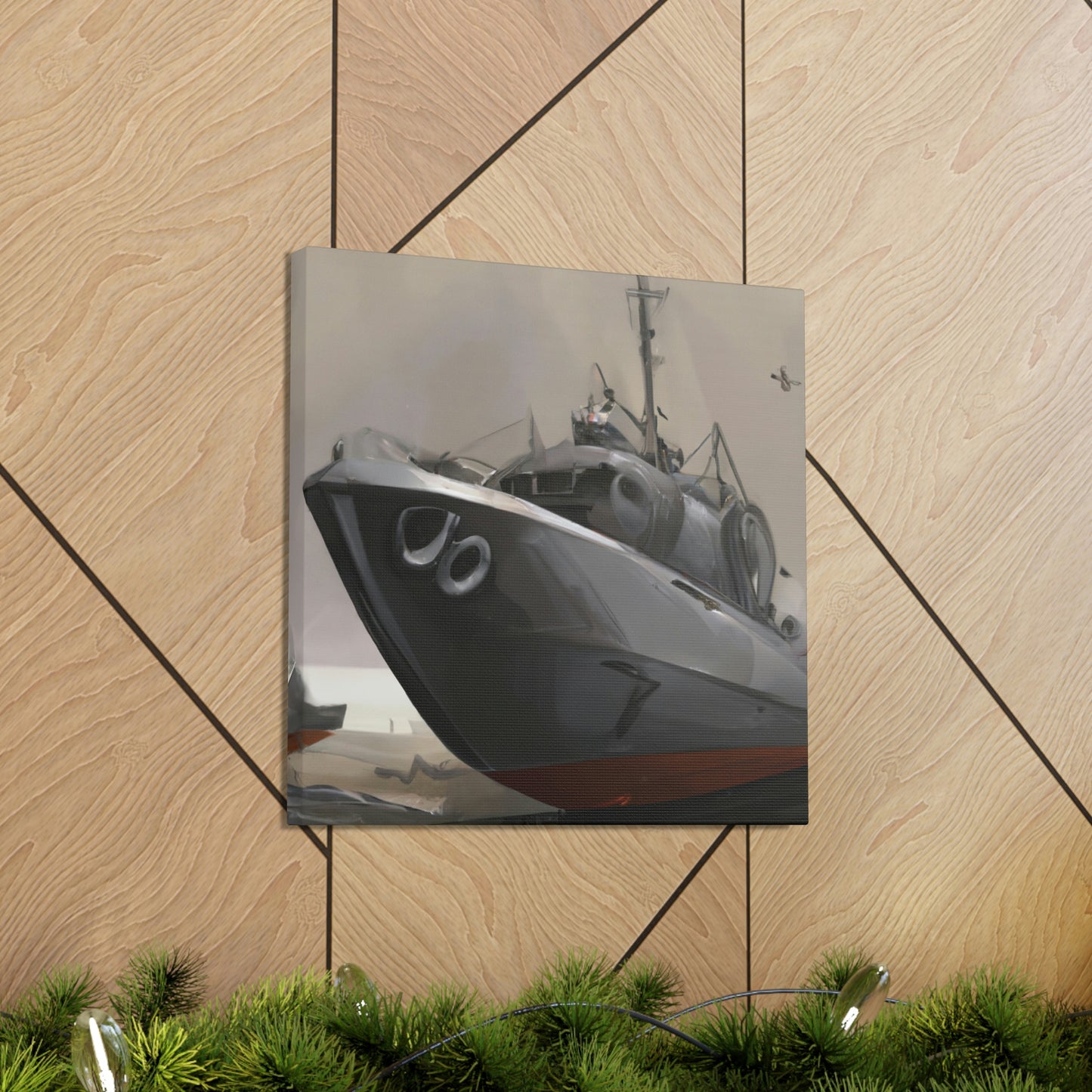 "Seabee of the Century" - Canvas