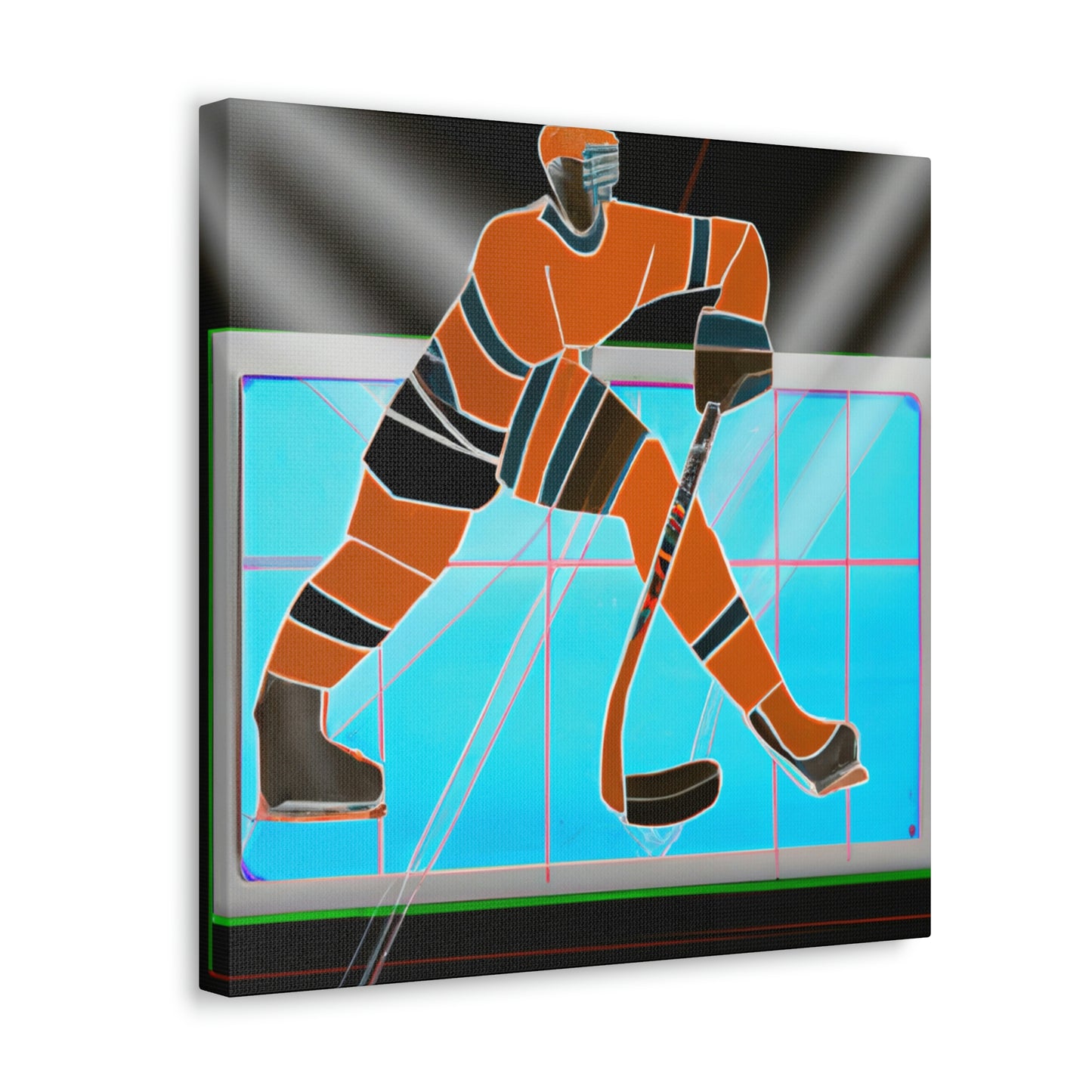 "Minted Ice Splendor" - Canvas