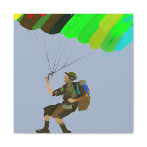 Paratrooper Fauvism Joy - Canvas