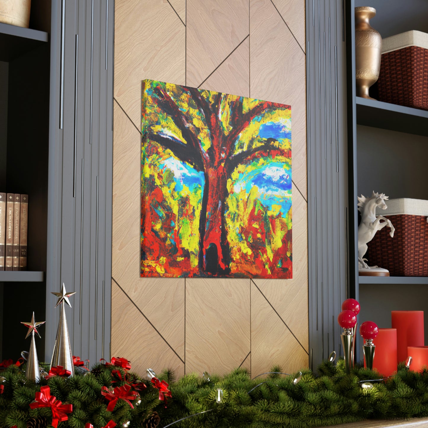 Oak Tree Reconciled - Canvas