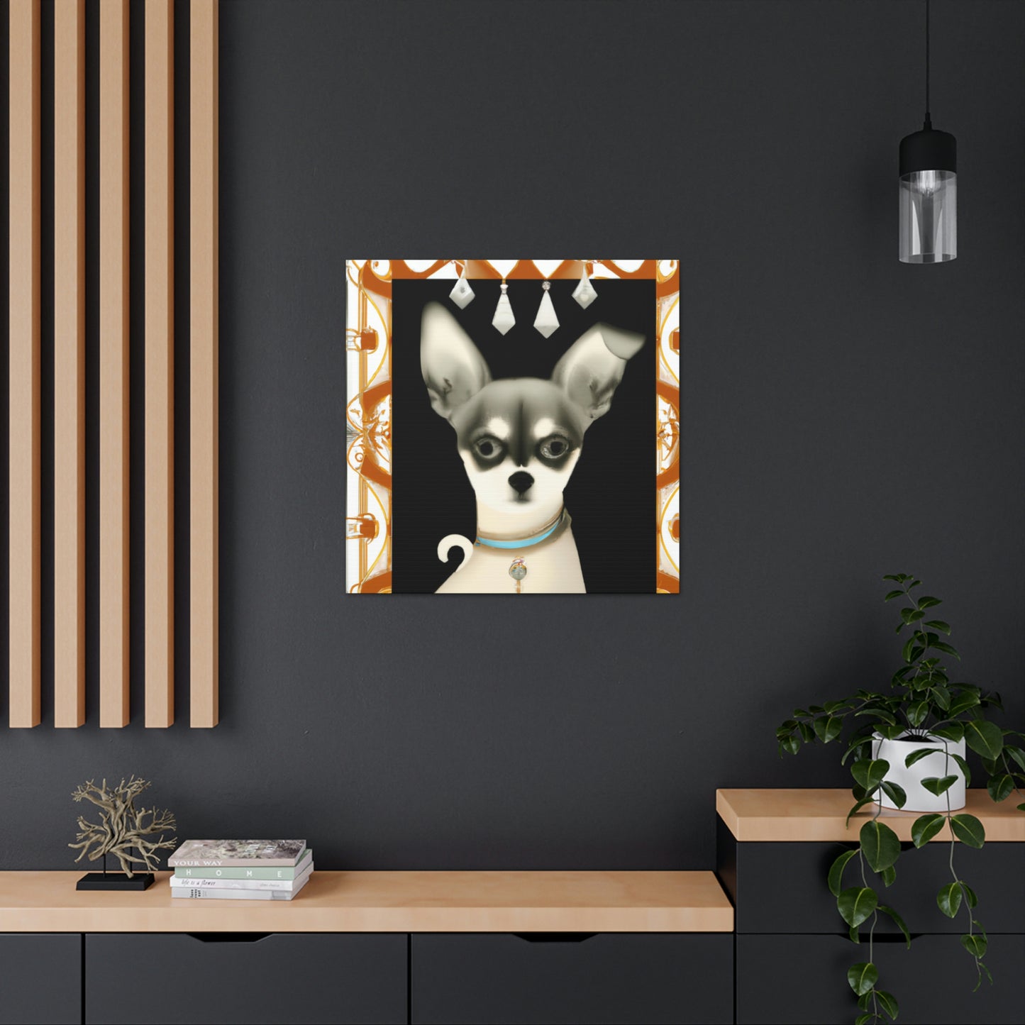 Blazing Chihuahua Splendor - Canvas