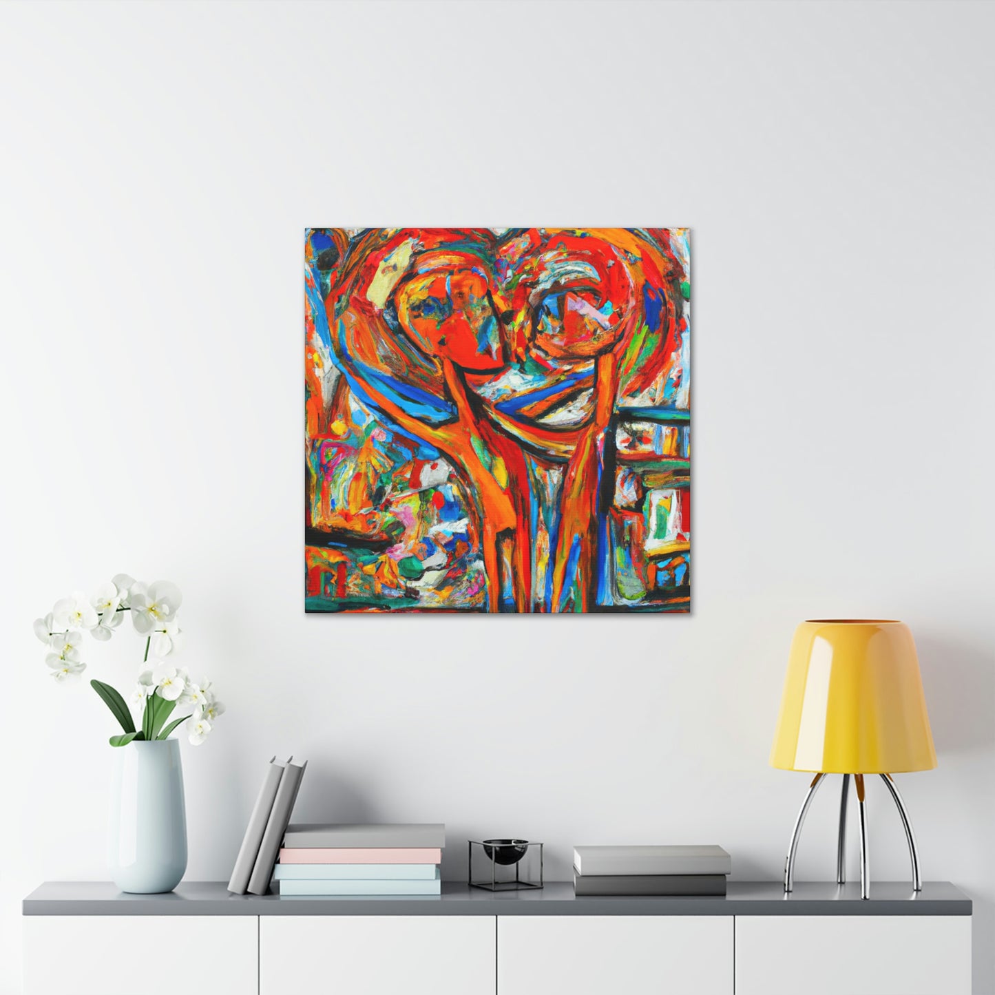 "Lovers' Bridge Affinity" - Canvas