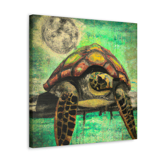 Steampunk Sea Turtle Voyage - Canvas