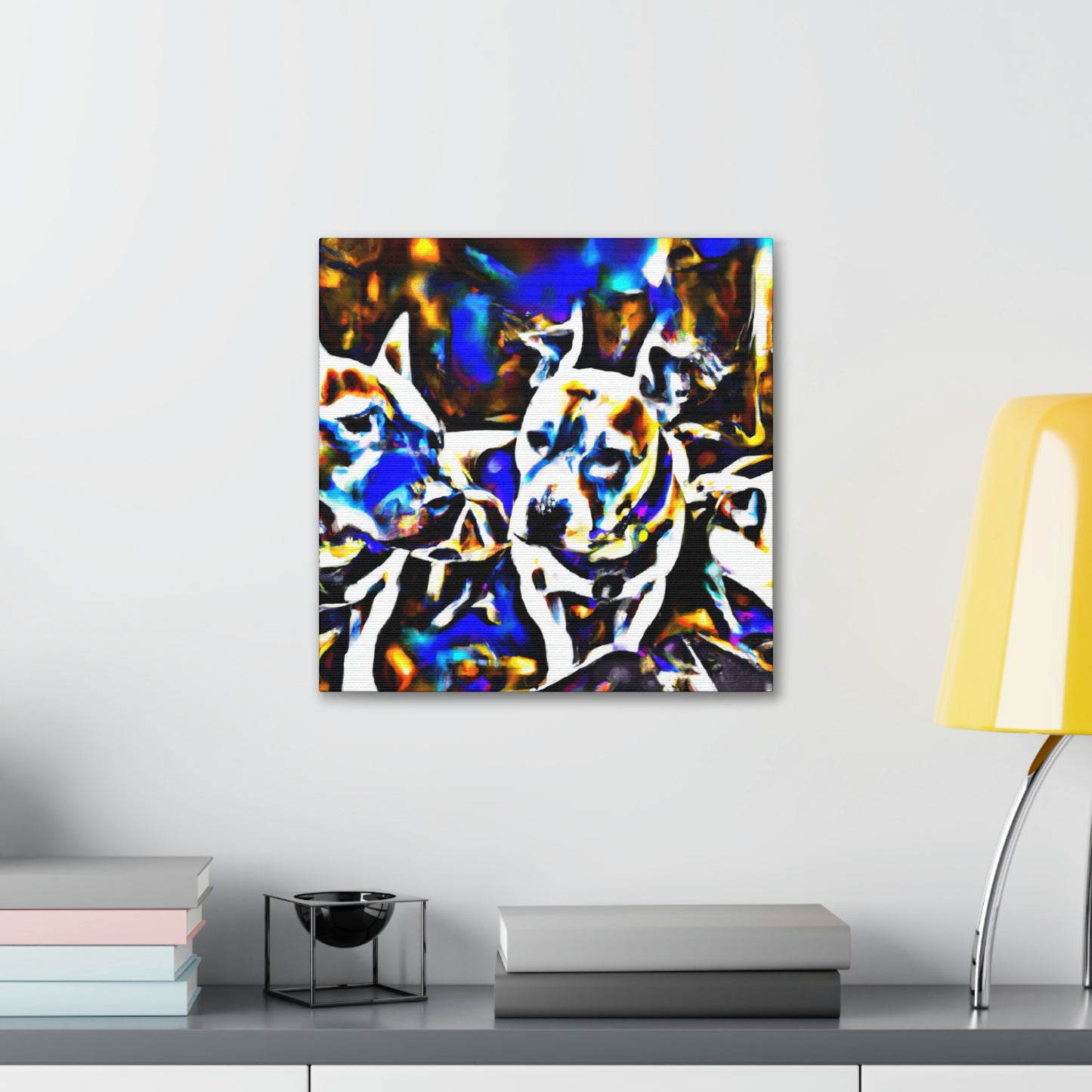 Pitbull in Abstraction - Canvas