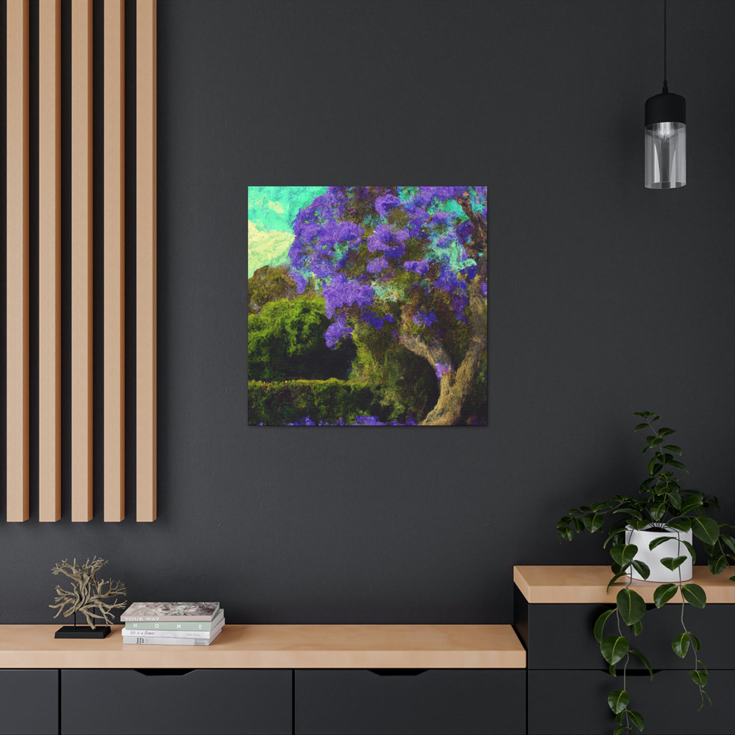 Jacaranda Dreams Surreal - Canvas