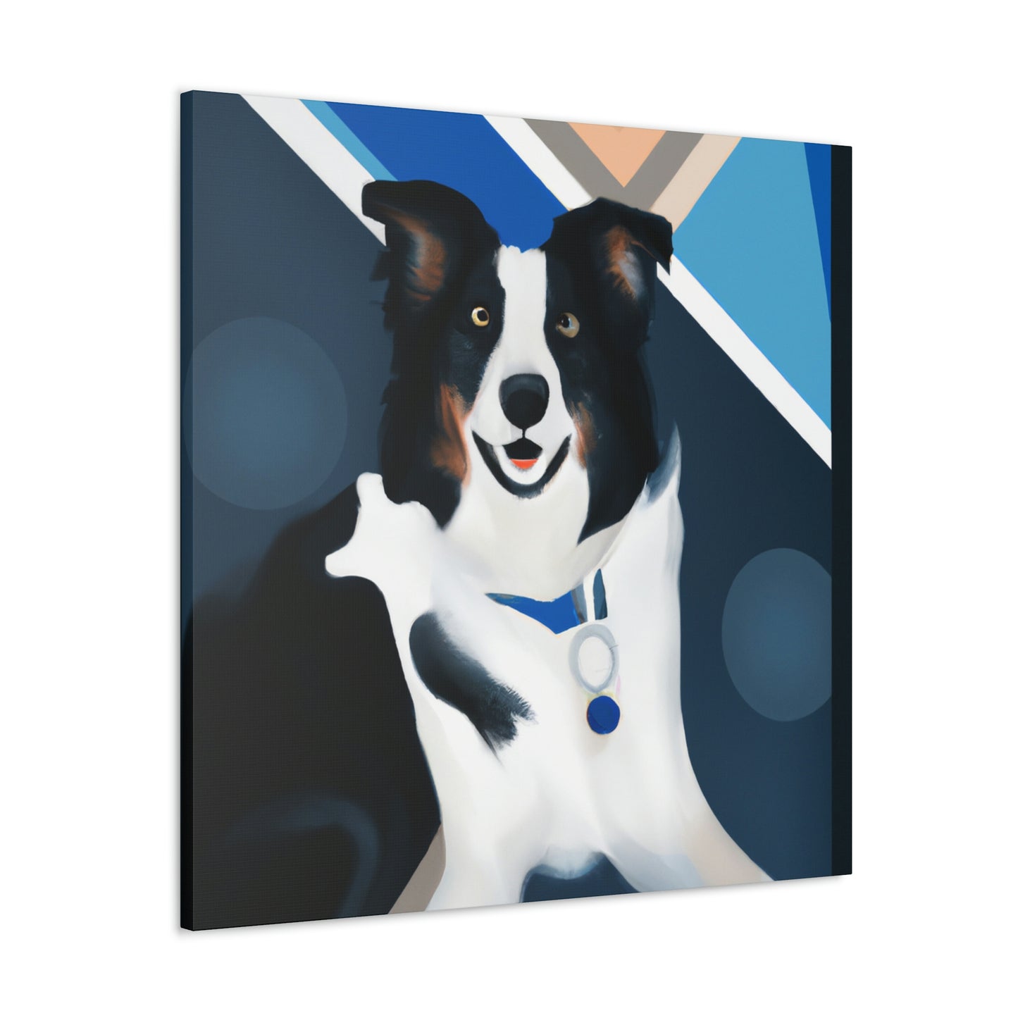 Border Collie Brilliance - Canvas