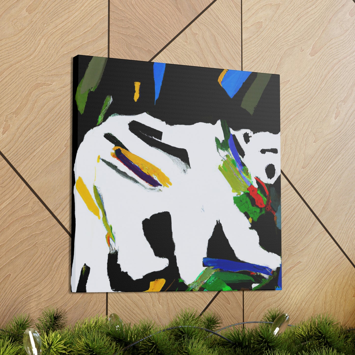 "Polar Bear's Expressionism" - Canvas