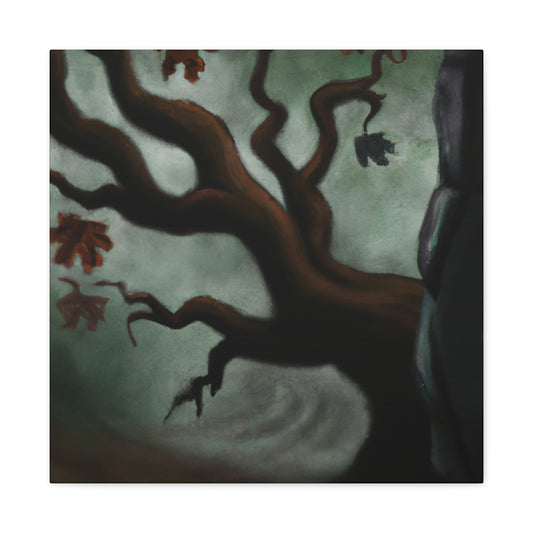 "Maple Treetop Abstract" - Canvas