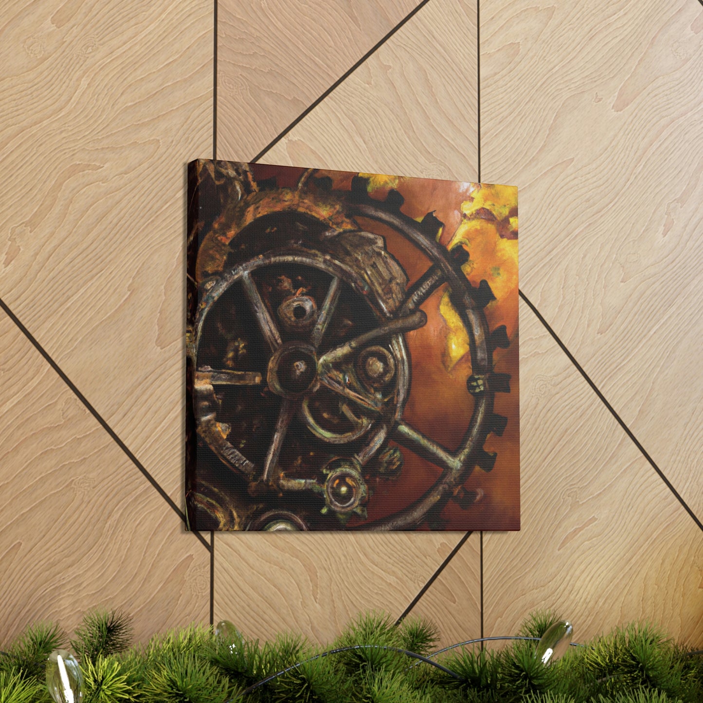 "Earth's Steampunk Legacy" - Canvas