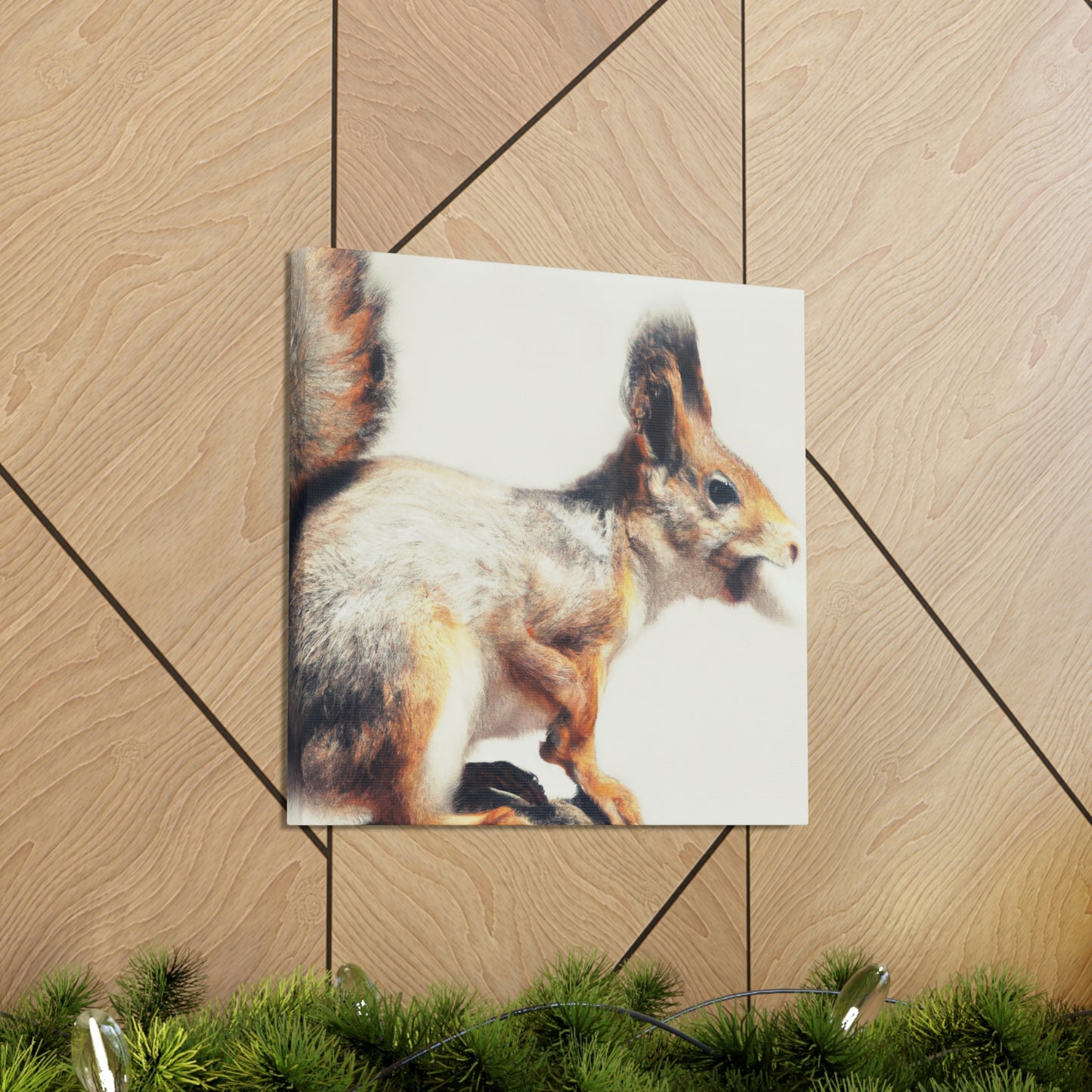 Squirrel In Repose - Canvas