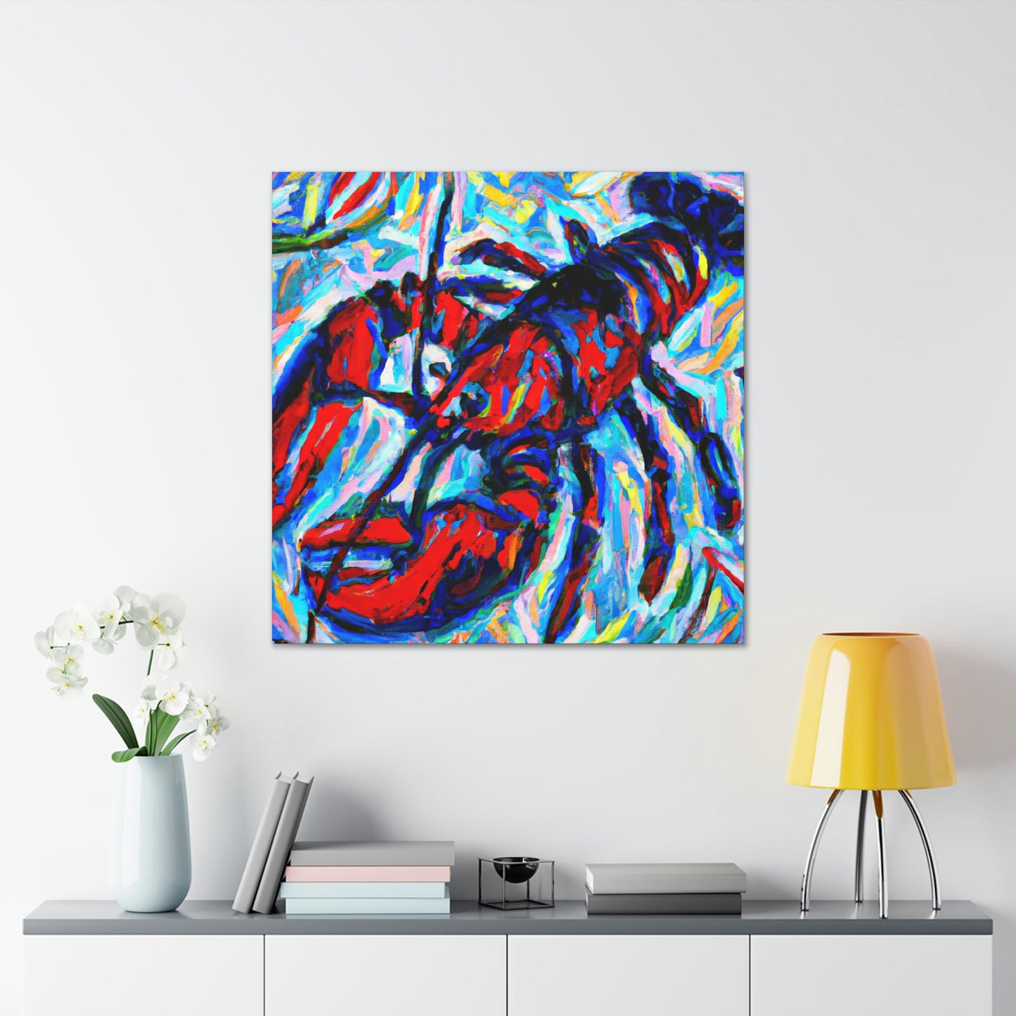 Lobster's Expressionist Dream - Canvas