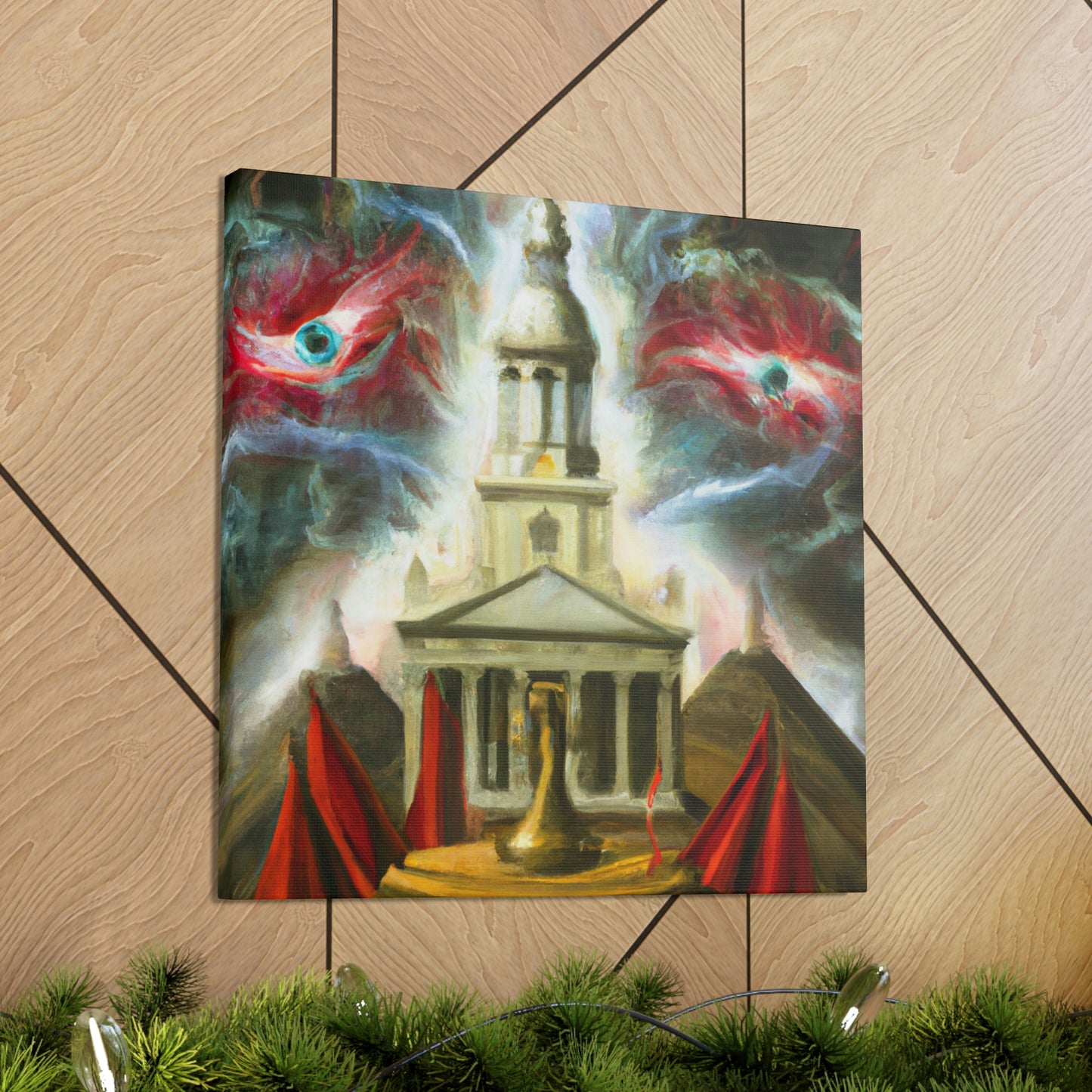 Independence Hall Surreal. - Canvas