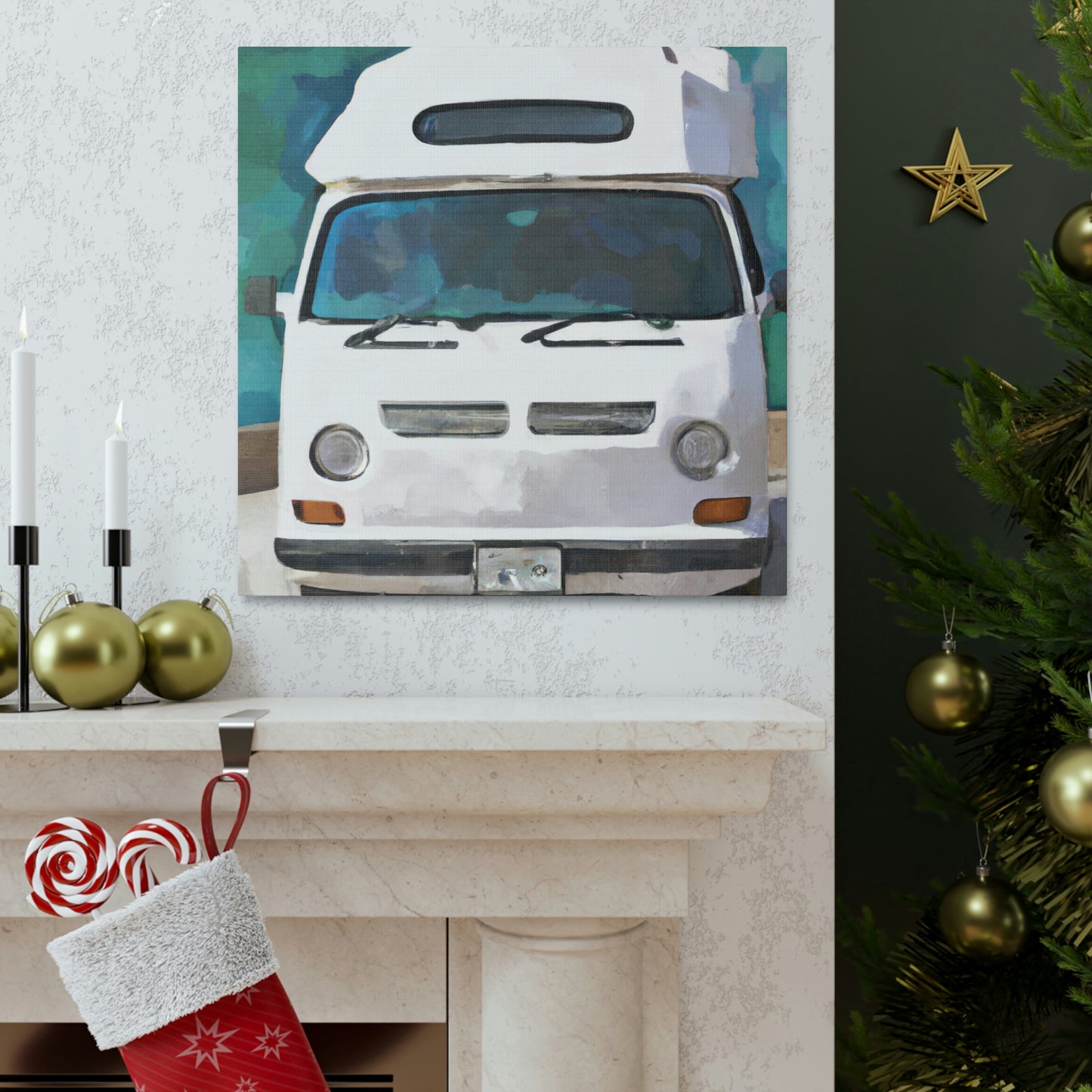 Camper Van Simplicity - Canvas