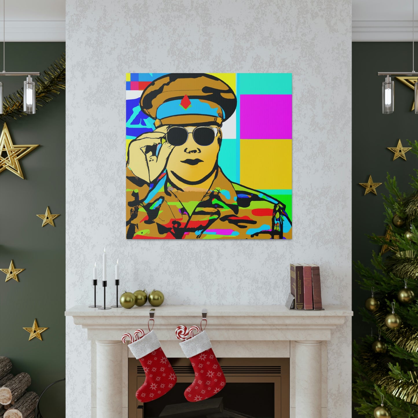 Supply Sergeant Pop Art - Canvas