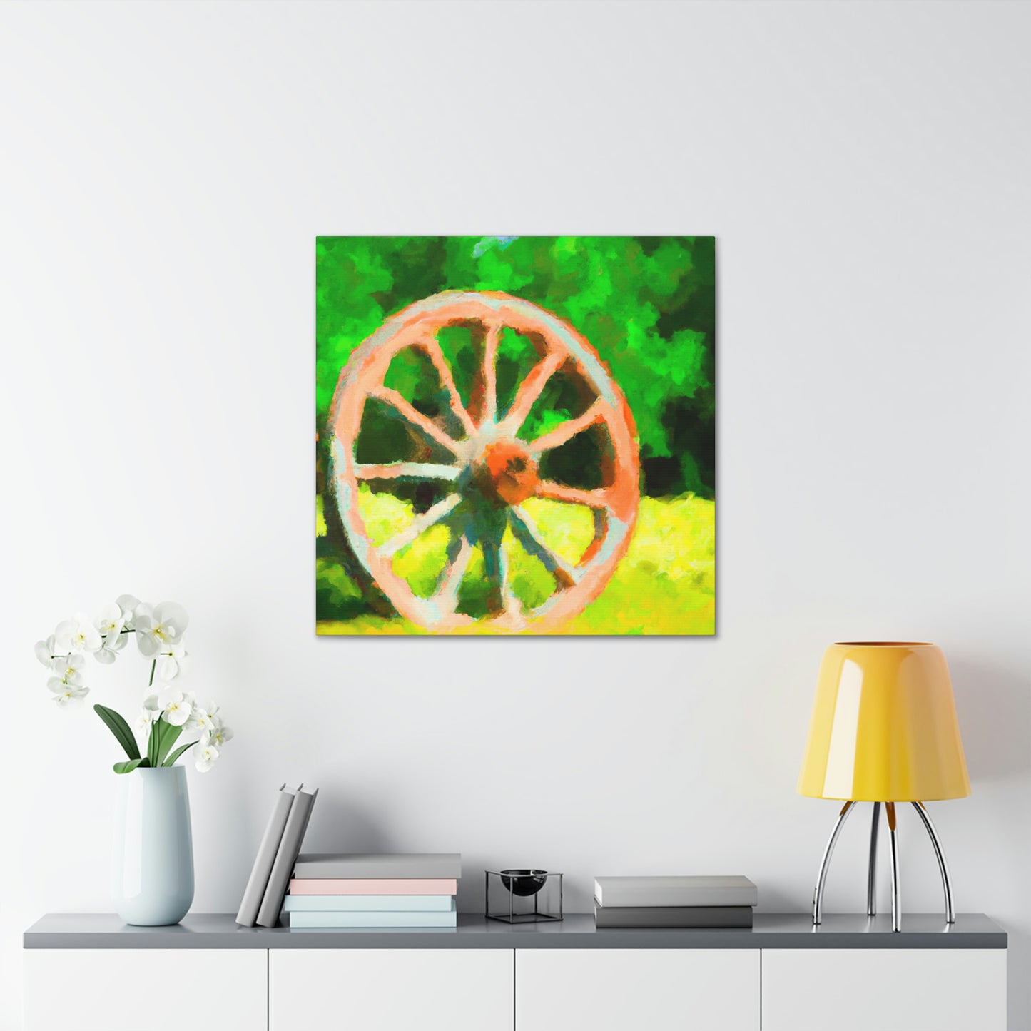 "Wheels of Fortune" - Canvas