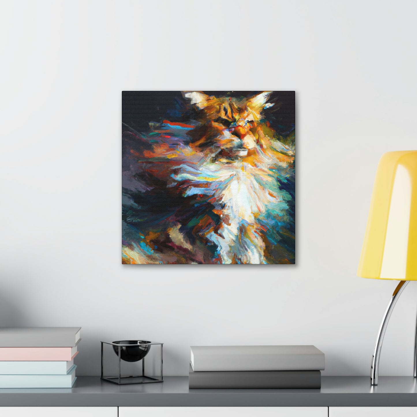 Maine Coon Mystique. - Canvas