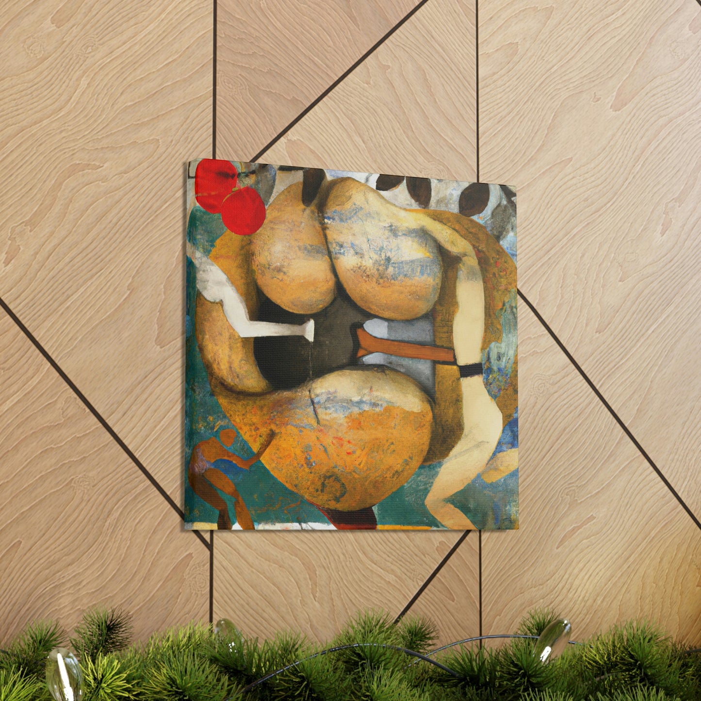 "Boxers in a Dream" - Canvas