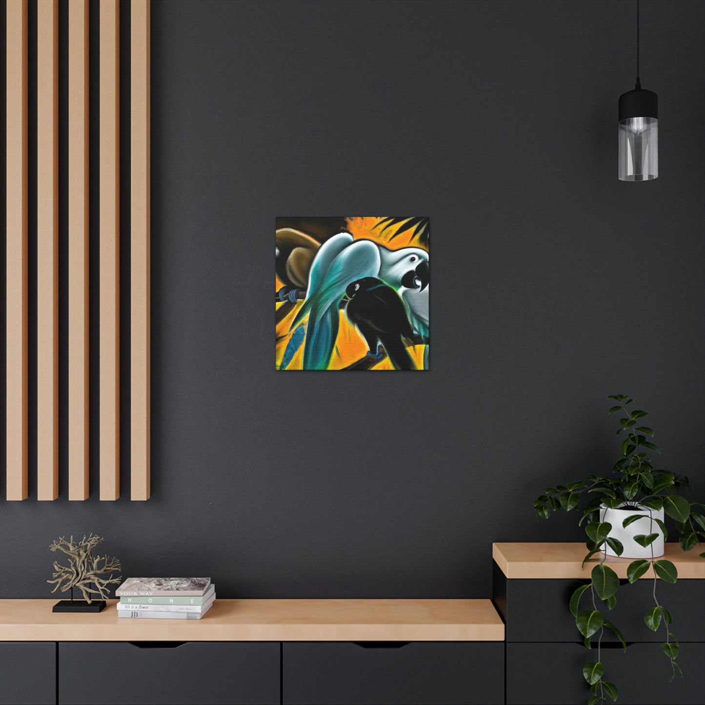 Macaw Mirage Surreal - Canvas