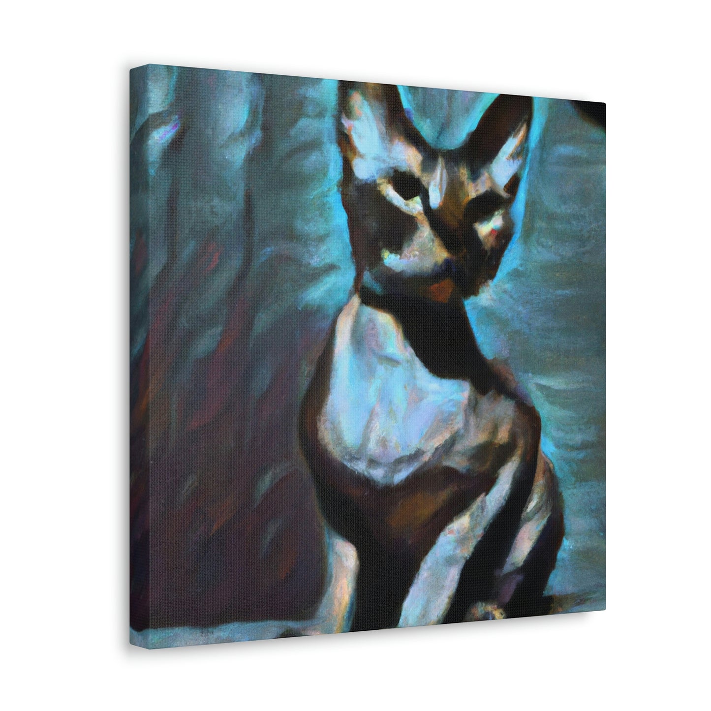 Feline Fauvist Fantasy - Canvas