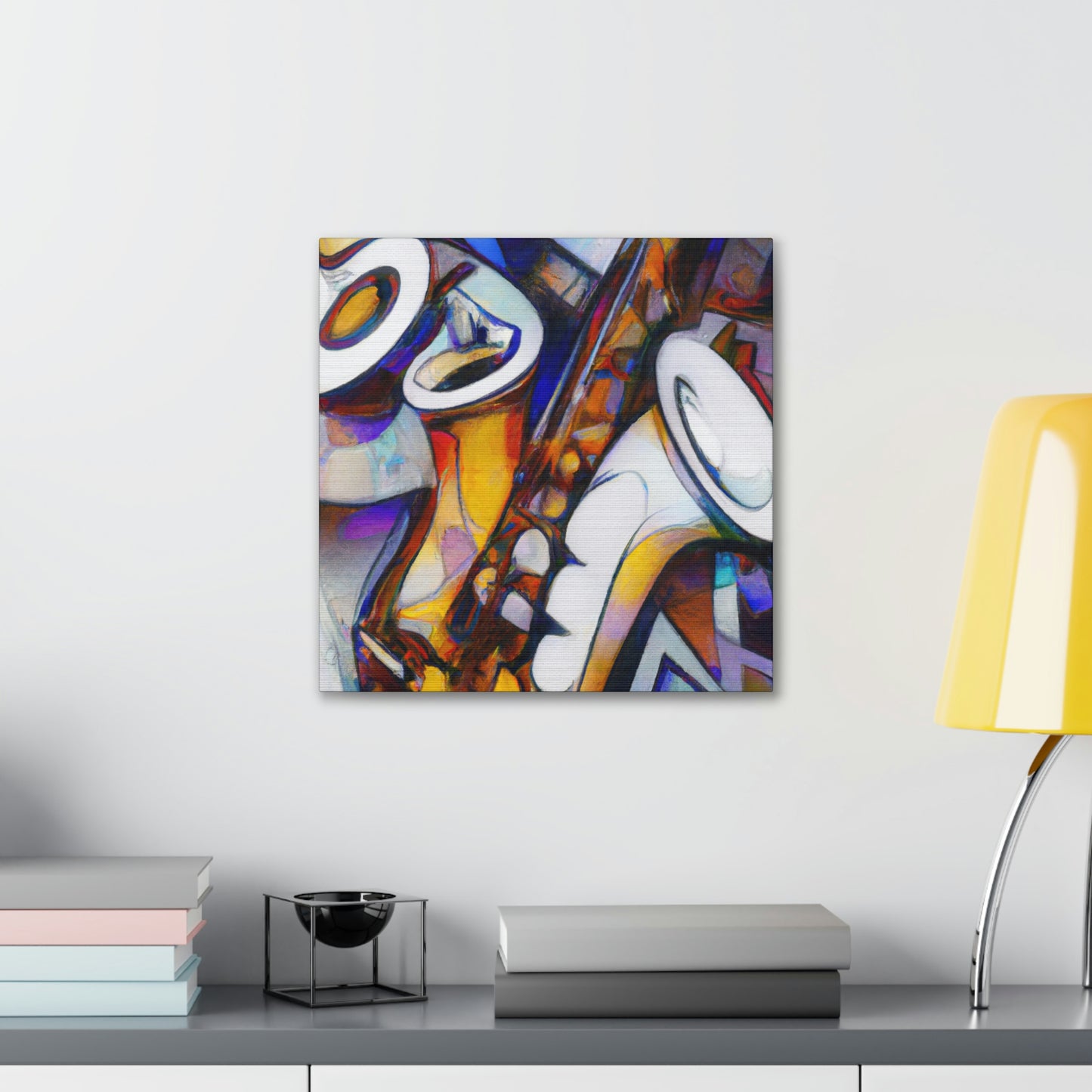 Saxophone Jazz Symphony - Canvas