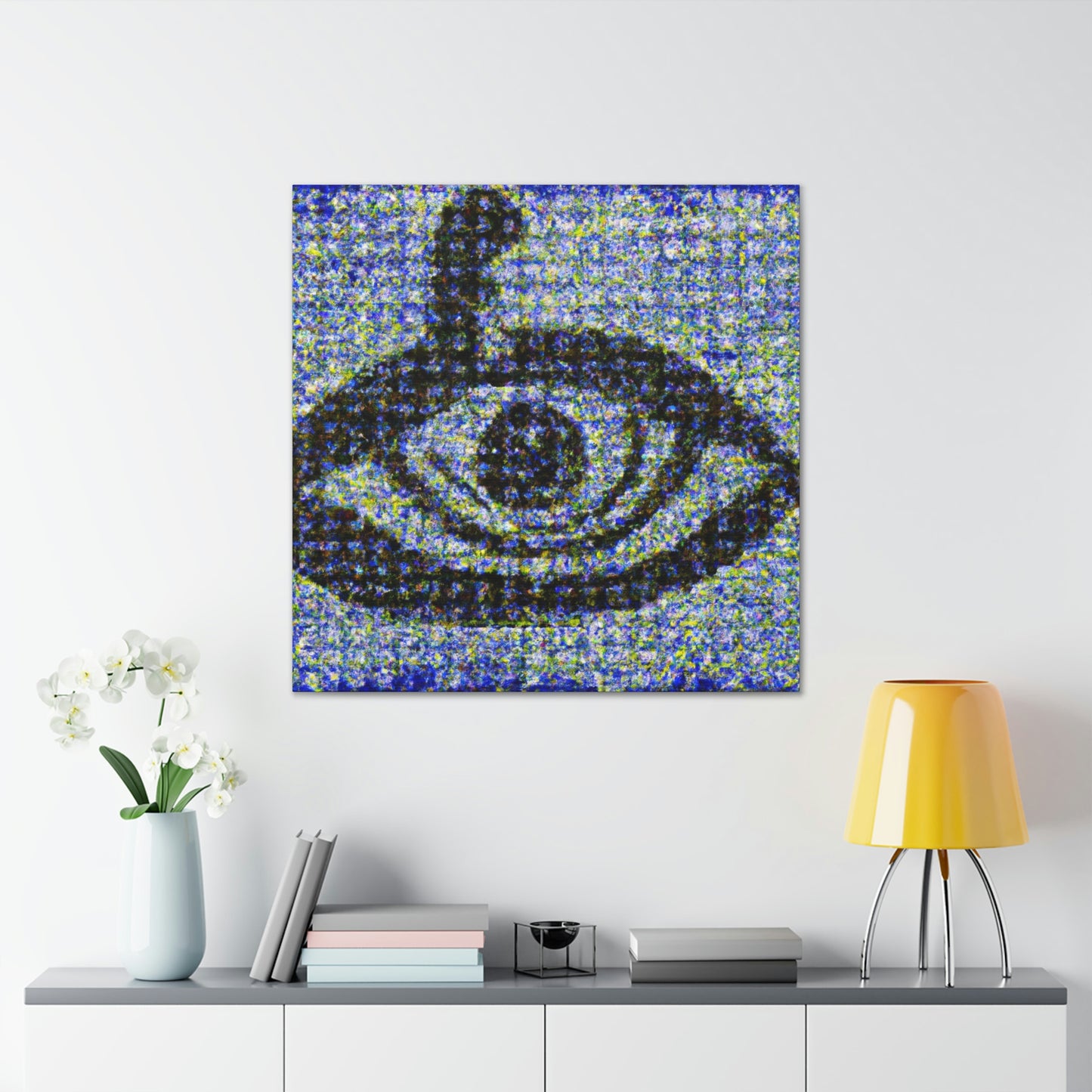 "La Vie en Pointillisme" - Canvas