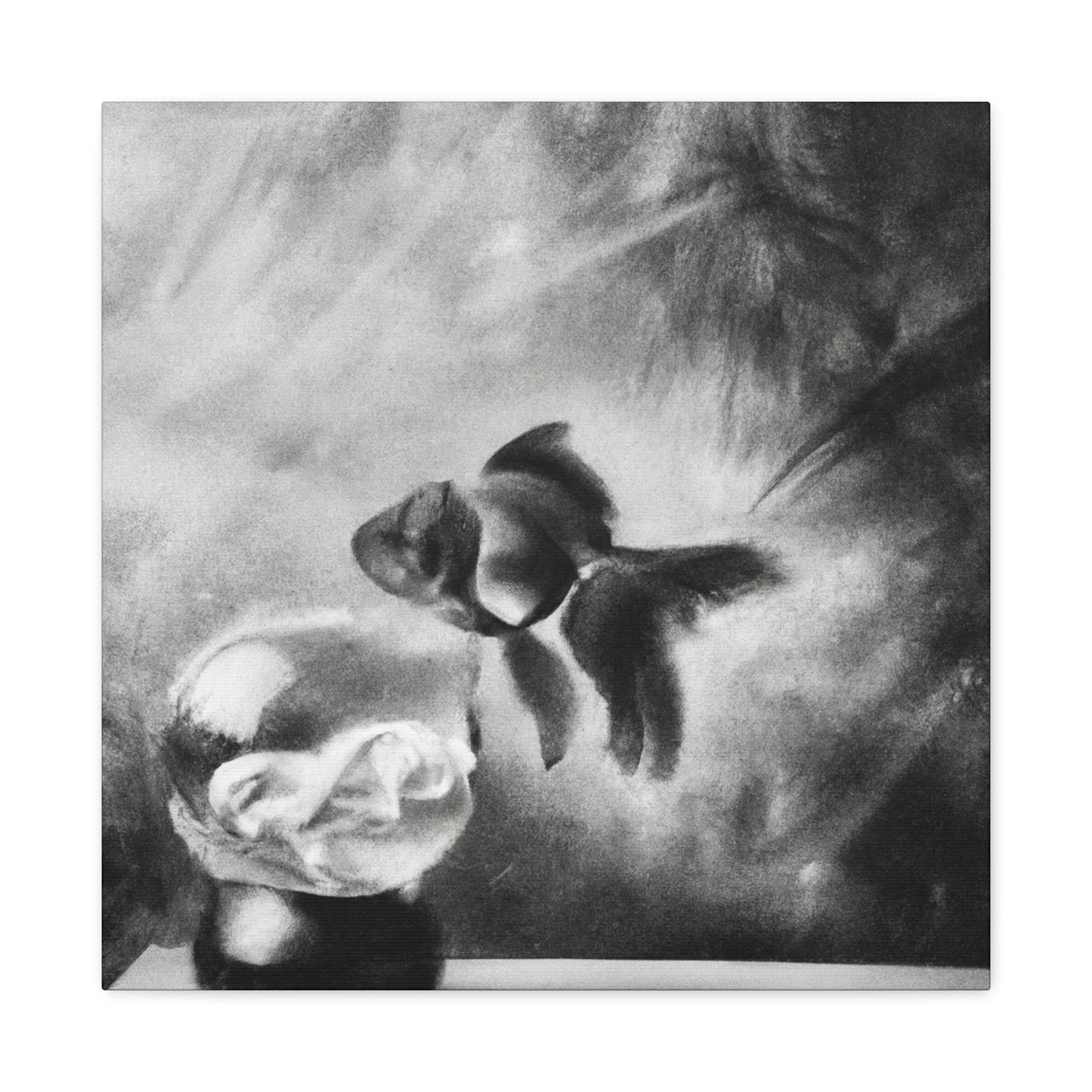 Gilded Goldfish Dreams - Canvas