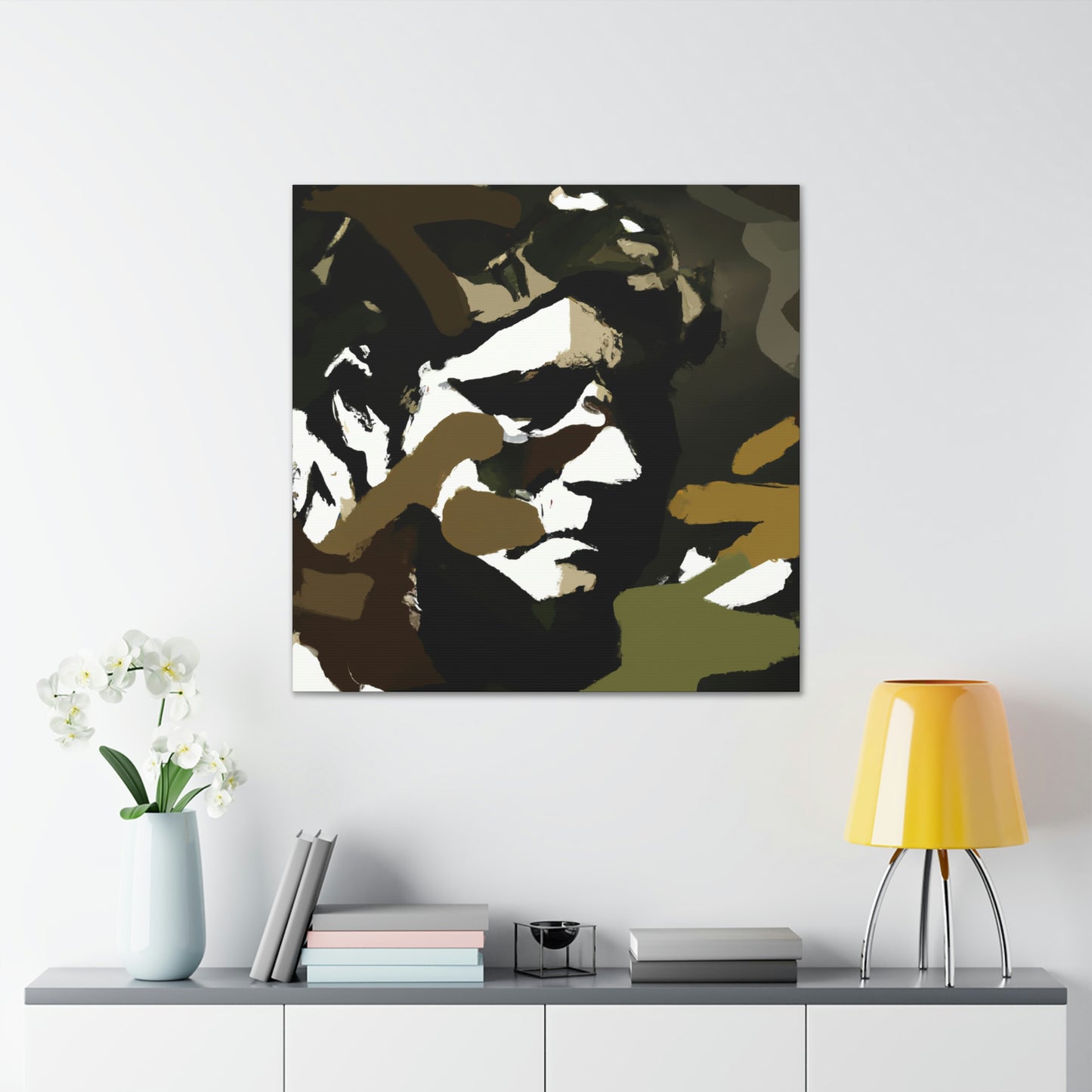 "Soldier's Call to Duty" - Canvas