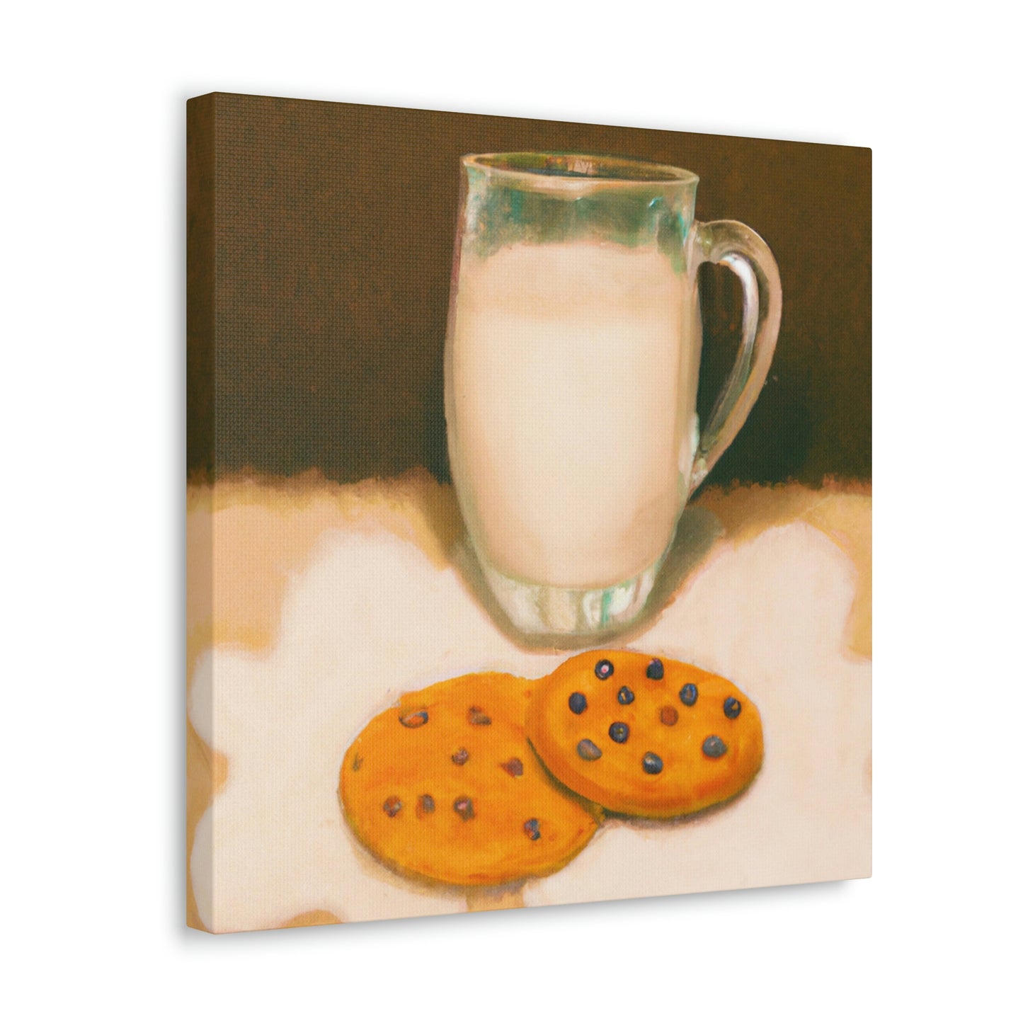 "Milk and Cookie Dream" - Canvas